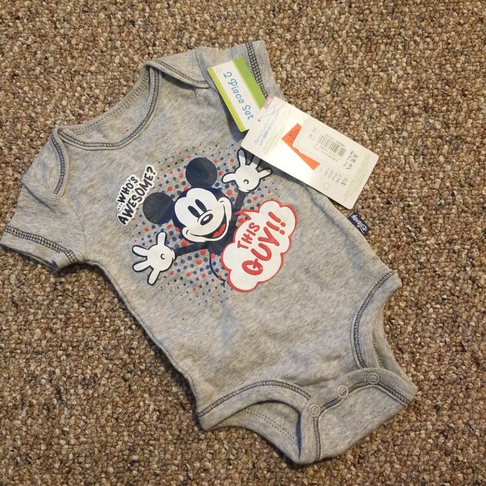 Disney newborn onsie